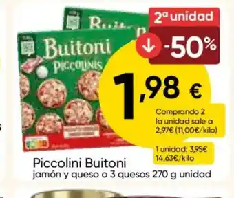 FROIZ BUITONI Piccolini oferta