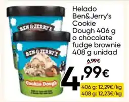 FROIZ BEN & JERRY'S Helado Cookie Dough o chocolate fudge brownie oferta