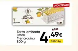 FROIZ MENORQUINA Tarta laminada limón oferta