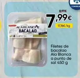 FROIZ ALA BLANCA Filetes de bacalao a punto de sal oferta