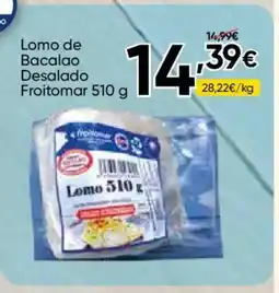 FROIZ FROITOMAR Lomo de Bacalao Desalado oferta