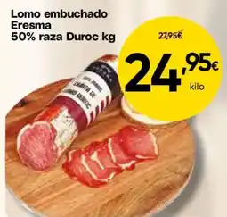 FROIZ Lomo embuchado Eresma 50% raza Duroc oferta