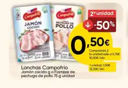 FROIZ CAMPOFRIO Lonchas oferta