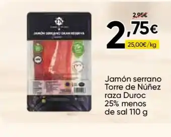 FROIZ TORRE DE NÚÑEZ Jamón serrano raza Duroc oferta