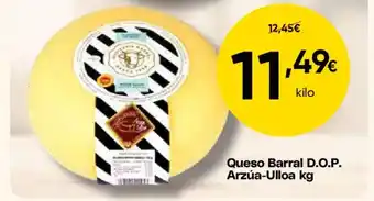 FROIZ Queso Barral D.O.P. Arzúa-Ulloa oferta