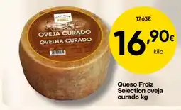 FROIZ FROIZ Queso Selection oveja curado oferta