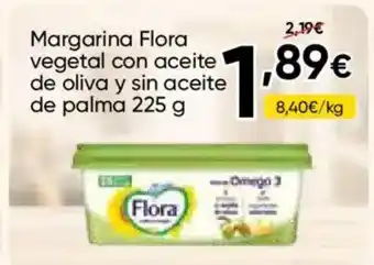 FROIZ FLORA Margarina vegetal con aceite de oliva y sin aceite de palma oferta