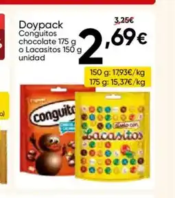 FROIZ Doypack conguitos chocolate o lacasitos oferta