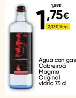 FROIZ Agua con gas Cabreiroá Magma Original vidrio oferta