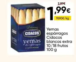 FROIZ CIDACOS Yemas espárragos blancos extra oferta