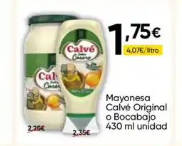 FROIZ CALVÉ Mayonesa Original o Bocabajo oferta