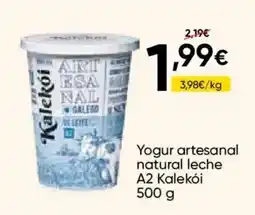 FROIZ KALEKÓI Yogur artesanal natural leche oferta