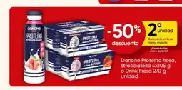 FROIZ DANONE Proteína fresa, stracciatella o Drink Fresa oferta