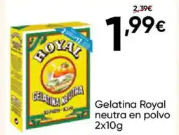 FROIZ ROYAL Gelatina neutra en polvo oferta
