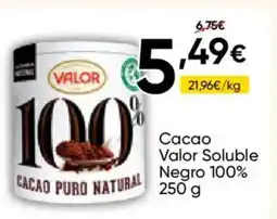 FROIZ VALOR Cacao Soluble Negro 100% oferta