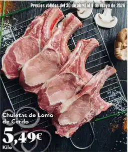 Gadis Chuletas de Lomo de Cerdo oferta