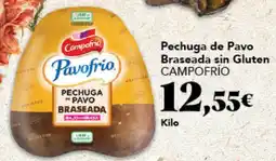 Gadis CAMPOFRÍO Pechuga de Pavo Braseada sin Gluten oferta