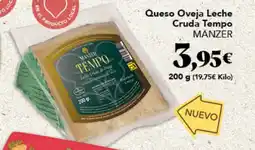 Gadis MANZER Queso Oveja Leche Cruda Tempo oferta
