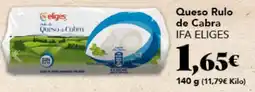 Gadis IFA ELIGES Queso Rulo de Cabra oferta