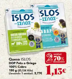 Gadis ISLOS Queso DOP Feta o Griego 100% Cabra oferta