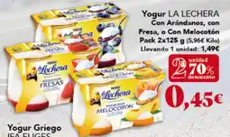 Gadis LA LECHERA Yogur Con Arándanos, con Fresa, o Con Melocotón oferta