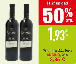 mYm supermercados Antaño Vino Tinto D.O. Rioja oferta