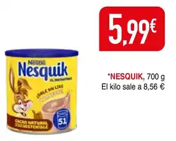 mYm supermercados Nesquik oferta