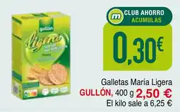 mYm supermercados Gullón Galletas María Ligera oferta