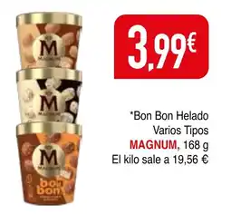 mYm supermercados Magnum Bon Bon Helado Varios Tipos oferta