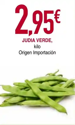 mYm supermercados Judia verde oferta