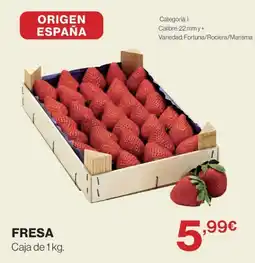 Hipercor Fresa oferta