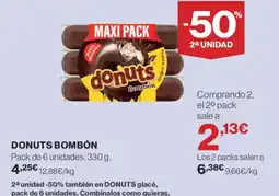 Hipercor Donuts Bombón oferta