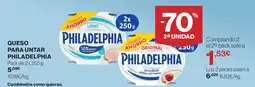 Hipercor Philadelphia Queso para untar oferta
