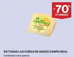Hipercor Campo Real En todas las cuñas de queso oferta