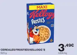 Hipercor Kellogg's Cereales frosties oferta