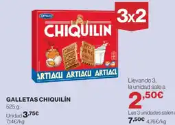 Hipercor Chiquilin Galletas oferta