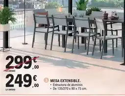 E.Leclerc Mesa extensible oferta