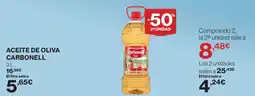 Hipercor Carbonell Aceite de oliva oferta