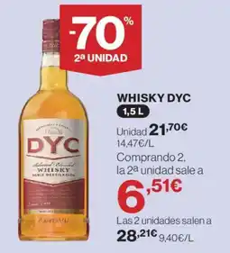 Hipercor Dyc Whisky oferta