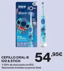 Hipercor Cepillo oral-b 102 & stich oferta