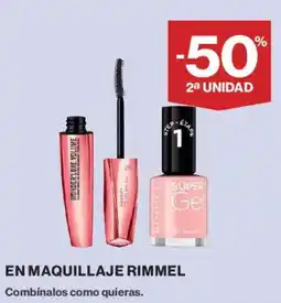 Hipercor Rimmel En maquillaje oferta