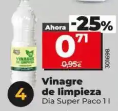 Dia Dia super paco - vinagre de limpieza oferta