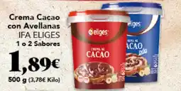 Gadis IFA ELIGES Crema Cacao con Avellanas 1 o 2 Sabores oferta