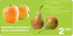 Hipercor Manzana golden o pera conferencia oferta