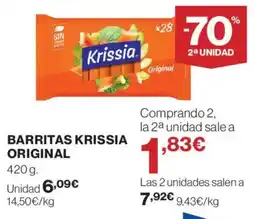 Hipercor Barritas krissia original oferta