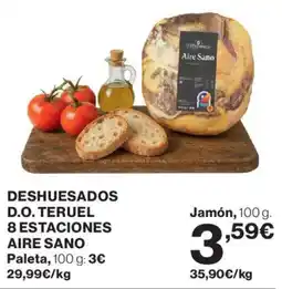 Hipercor Aire Sano Deshuesados d.o. teruel 8 estaciones oferta