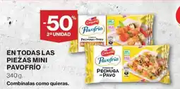 Hipercor Pavofrio En todas las piezas mini oferta