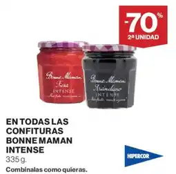 Hipercor En todas las confituras bonne maman intense oferta