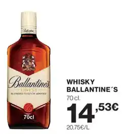 Hipercor Ballantine's Whisku oferta