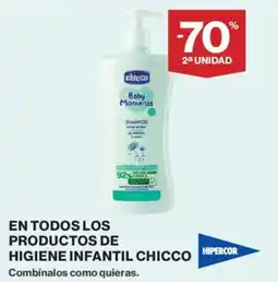 Hipercor Chicco En todos los productos de higiene infantil oferta